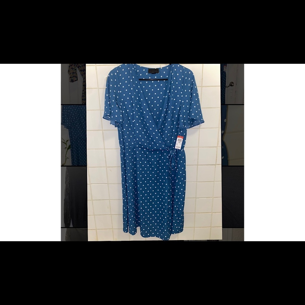 NWT Wrap front dress